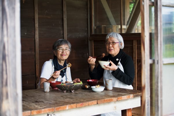 60代姉妹の健康の秘訣、身体も心もさっぱりする精進料理