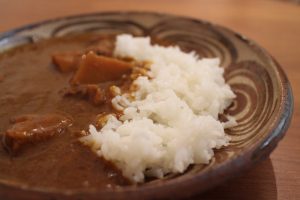 カレー。うん、ばっちり。