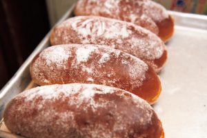 5. 完成！　さっくりした食べごたえとともにふんわりやわらかい卵の香りが広がる。