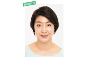 顔に陰影が生まれ、引き締まった印象に。スポンジ使いなら余分な油分が肌につかず、テカらない。