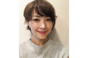 「乾かすだけでふわっとしました」と西原さん。毎朝のお手入れもラクに。