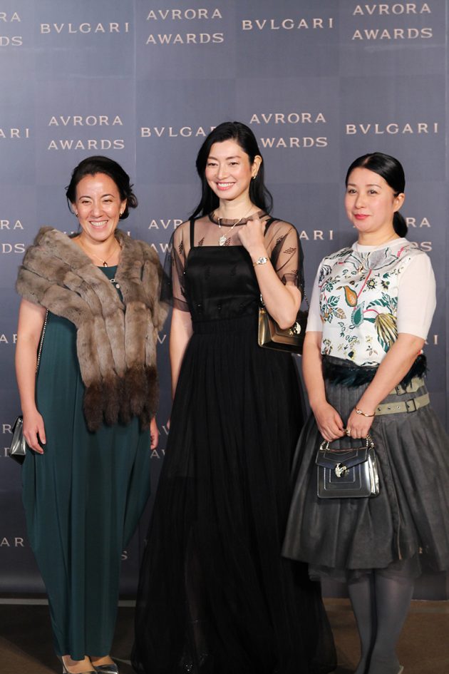 杏や林真理子ら 10 名の女性が受賞した『ブルガリ アウローラ アワード2018』セレモニー。