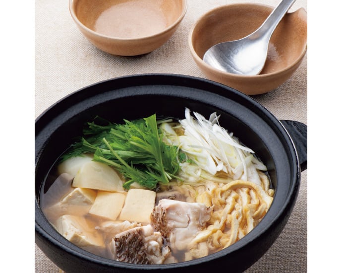 【鯛とかぶと水菜の鍋・和風だし】川津幸子さんが教える、だしと具材が絶品の鍋。