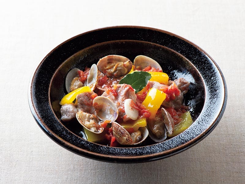 【豚肉とあさりのポルトガルスタイルのレシピ】上田淳子さんのがんばらない料理。