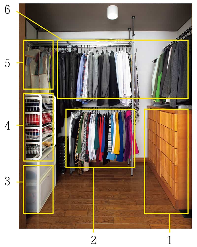 クローゼット編】眠っている服をなくすため、数えて整理。 | くらし