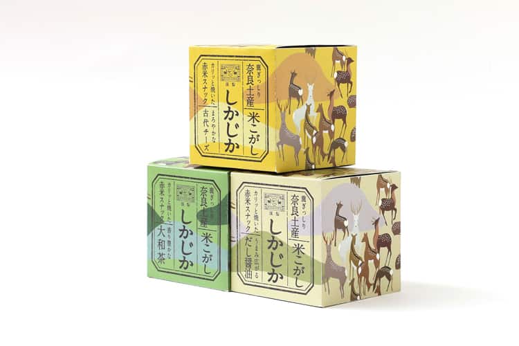 “持ち帰れる奈良公園”！ 鹿ぎっしりの奈良をイメージした中川政七商店の奈良土産『しかじか』。