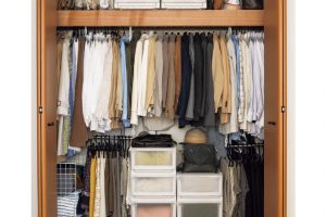 《After》収納したものがひと目でわかる、機能的なクローゼット。