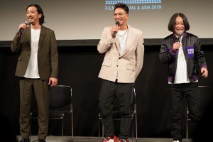 斎藤工、永野、金子ノブアキが登場、新作映画『MANRIKI』の特別版上映会をレポート。