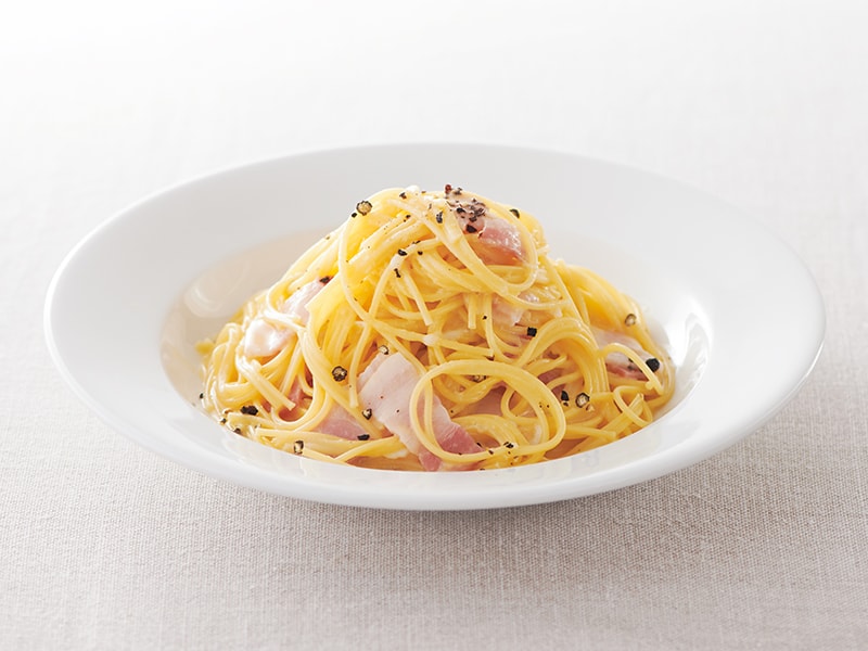 レンジde黄金カルボナーラ【はらぺこグリズリーさんの絶品時短レシピ