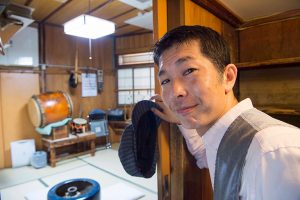 三三さんに案内いただき、楽屋も訪問。