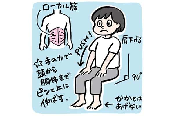 慢性的な腰痛やゆがみも解消 座って 立って 骨盤を整える 女性ホルモン ページ 3 クロワッサン オンライン