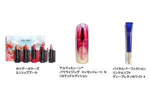 「BEAUTY BLOSSOMS」をテーマにした『SHISEIDO』ホリデーコレクション。