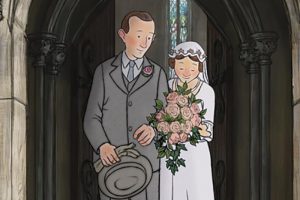 1928年に出会ったふたりは2年後に結婚、ロンドン郊外に小さな家を構える。一人息子の誕生や、第二次大戦での苦難の日々、そして戦後に経済復興するなかで、ともに寄り添いながら懸命に生きてきた40年あまりを、当時の世相を細密に再現して描いていく。©Ethel & Ernest Productions Limited, Melusine Productio ns S.A., The British Film Insti tute and Ffilm Cymru Wales CBC 2016