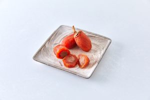 「柿の専門 いしい（奈良県）」日本で唯一の柿の専門店。「柿をステキな果実に」をテーマに、さまざまな柿のお菓子やスイーツを製造販売。
