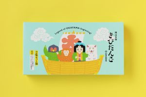 「定番」と「きなこ」の二種類がセットになった大箱も。