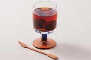 手軽に作れて満足感は抜群。フルーツ紅茶で体を整える。