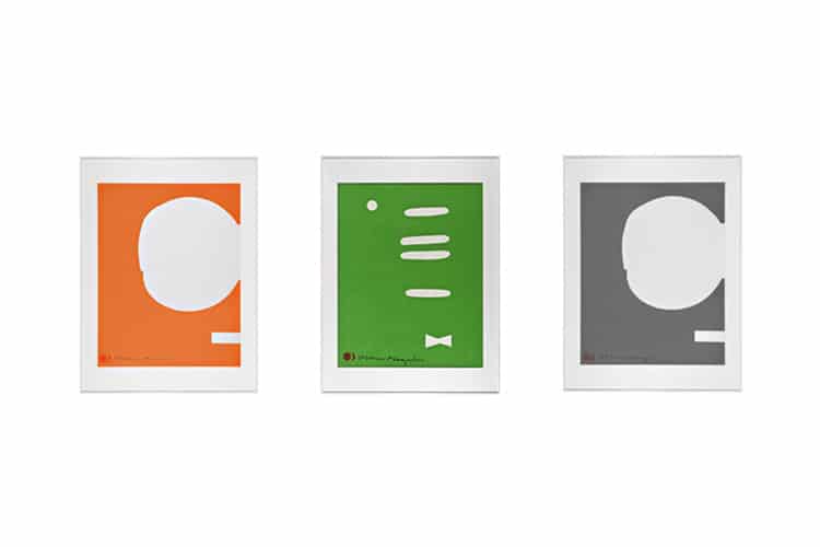 未開封新品　イサムノグチ　AKARI 絵紙 1AR［丸］東京都美術館　2021 イサムノグチ akari 絵紙 9AD 額付き Isamu Noguchi｜アート用品