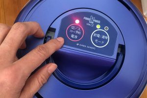 スイッチオン。水気があまりないものなら、節約モードで充分です。電気代は節約モードで1回13〜17円だそう（メーカーHPより）。