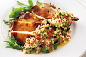 グリルチキンハーブソース【松田美智子さんのレシピ】