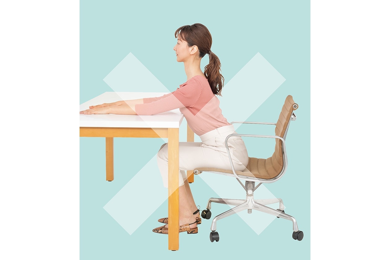 間違った座り姿勢が不調のもと？究極の座り方で、肩こり・腰痛改善。