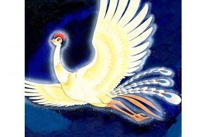 （Ｃ）Tezuka Productions「火の鳥」（27×30cm）