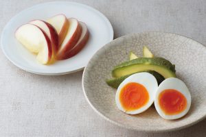 アボカドとりんごは「これを食べるためにぬか漬けをしているほど気に入っています」。