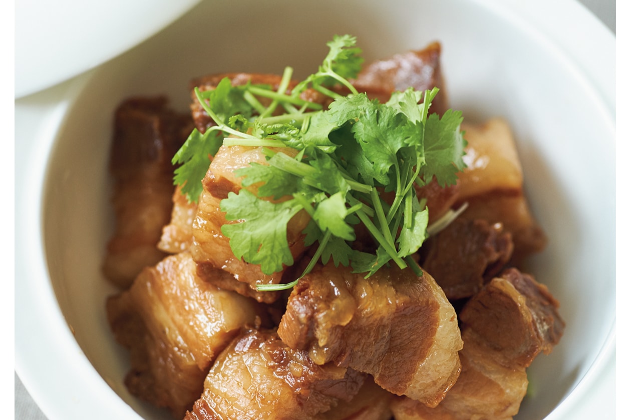 ほろりと柔らかい、豚肉の角煮ナンプラー風味【川津幸子さんのレシピ】。