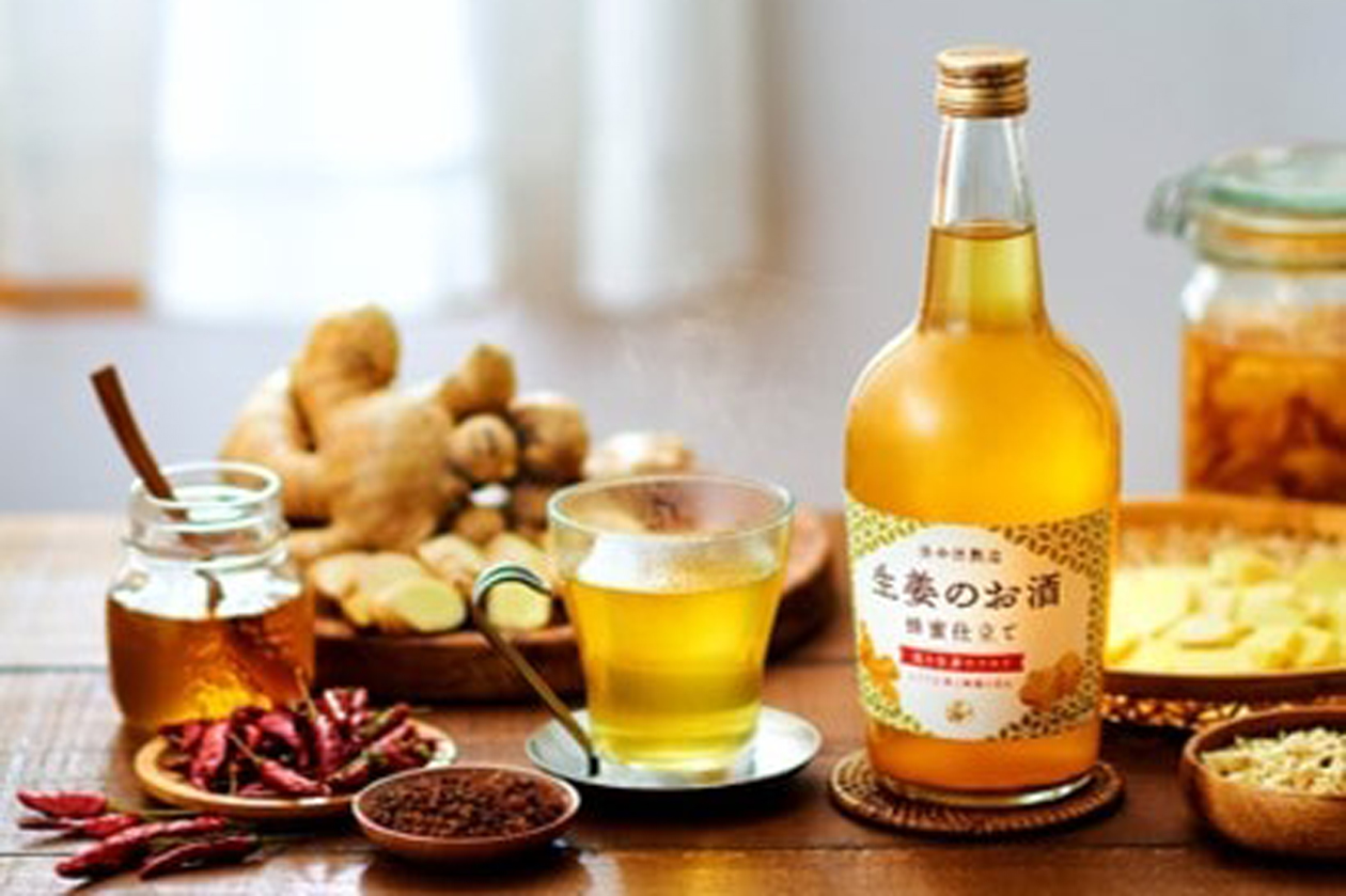 「琥珀生姜酒」が「生姜のお酒」に生まれ変わって新登場！