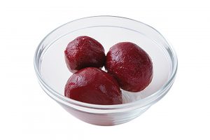 ビーツの赤い色素は抗酸化物質ベタシアニン。