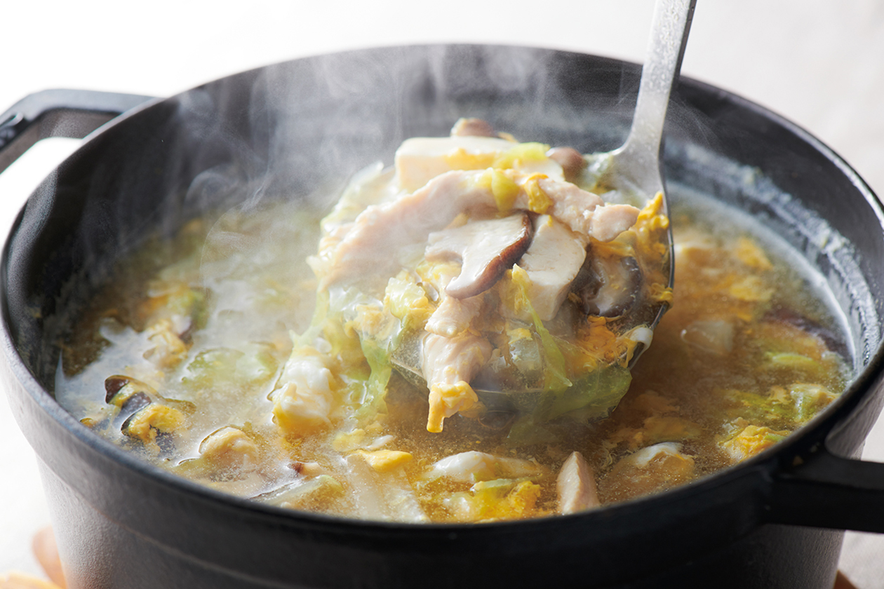 贅肉ナシ！ の料理家が考案、筋肉を減らさずに痩せるスープ。