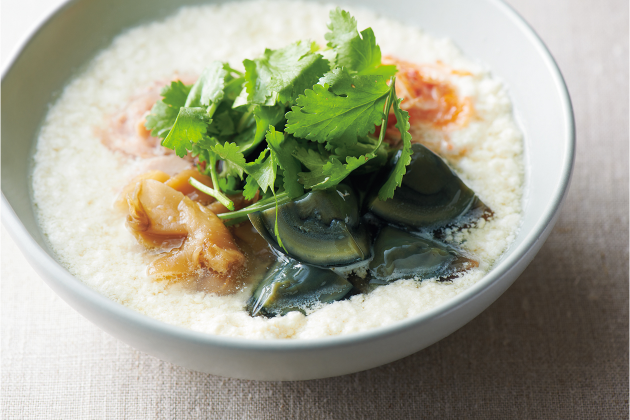 台湾豆乳スープ 、鹹豆漿（シェントウジャン）【牛尾理恵さんの“筋肉スープ”のレシピ】