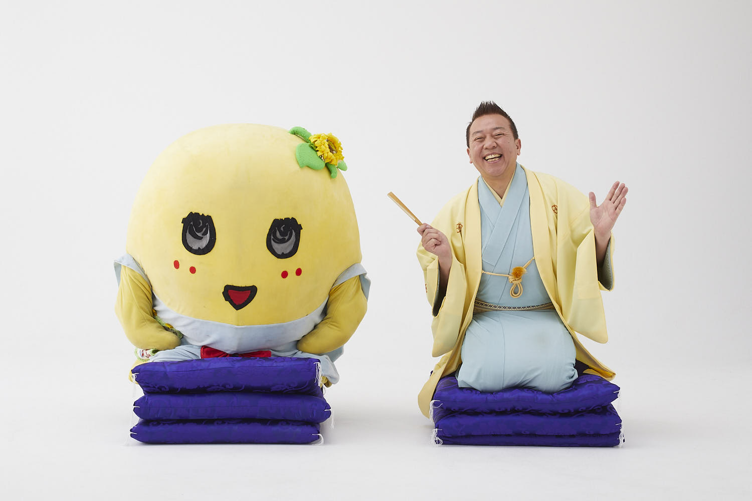 林家たい平師匠＆ふなっしーの新連載が、1043号（4/9発売）よりスタートします！　その名も「たいっしー＆ふなっしーの、幸せを呼ぶ悩み相談室」