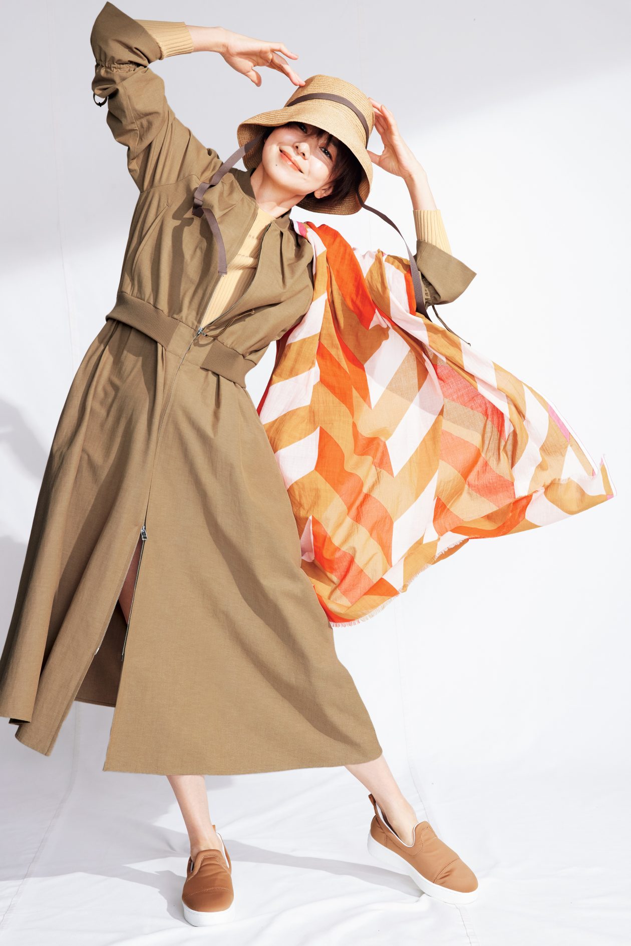 山口智子さん着用　オニールオブダブリン　ルキップ　ロングスカート 38　美品 山口智子さんが着る新作 クロワッサンno.1091掲載 | L'EQUIPE レキップ