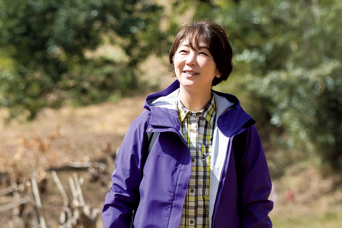 中井美穂さんが体験。「里山歩き」で心もカラダもすっきりと。