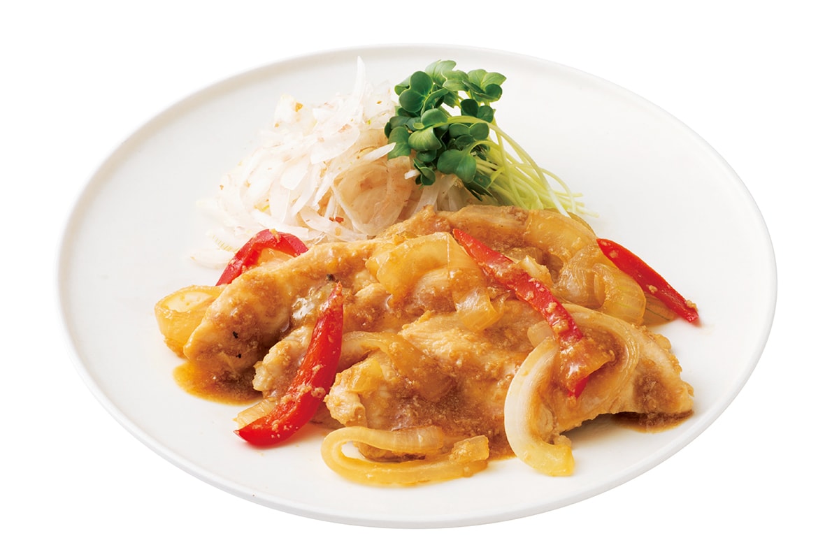 ふっくらやわらかい、鶏の生姜焼きのレシピ。
