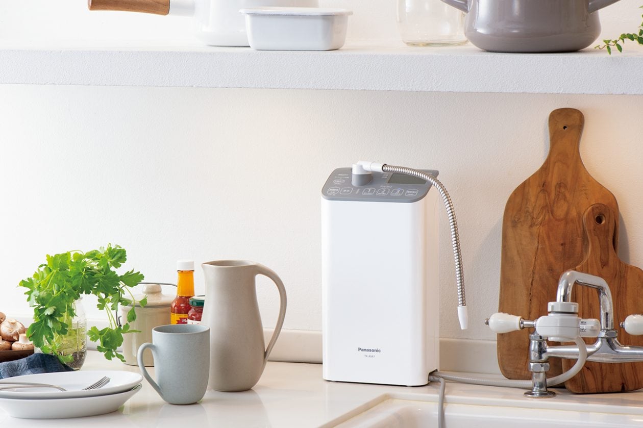 パナソニック】胃腸を健やかに整えてくれる、 アルカリイオン水のある