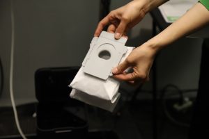専用の紙パックは取り出すときに……
