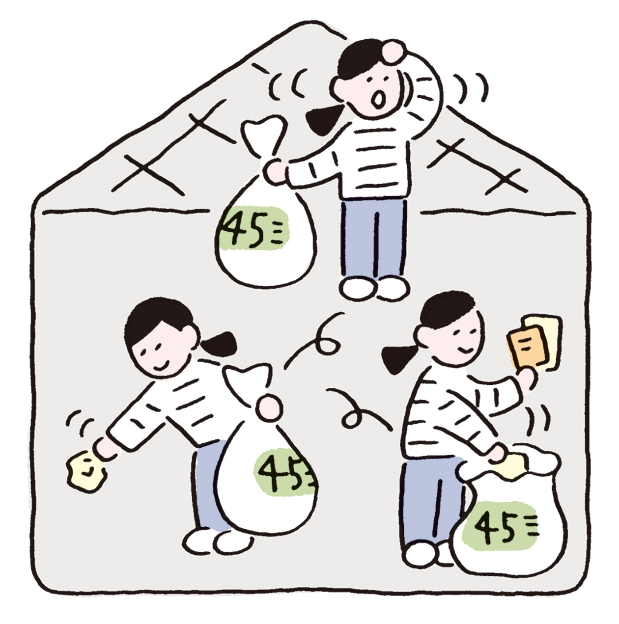 10分で片付く家にするための基本がわかる３つの記事。