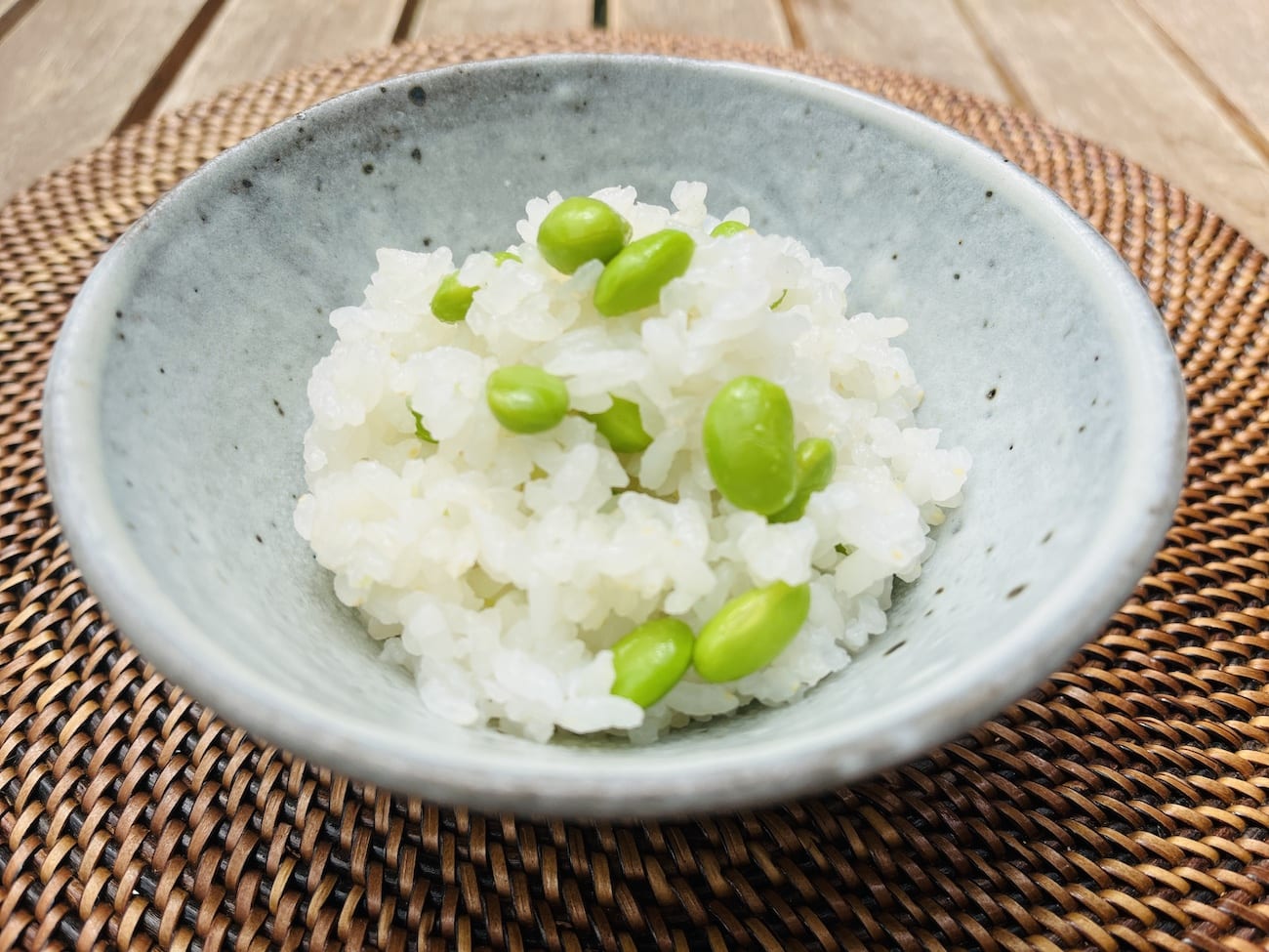 絶妙な塩気が食欲を誘う、枝豆ご飯【ビジンサマレシピ】