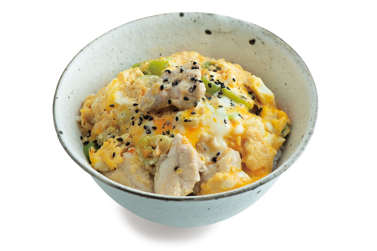 めんつゆで手軽に、塩分控えめ親子丼【乳和食で減塩レシピ】