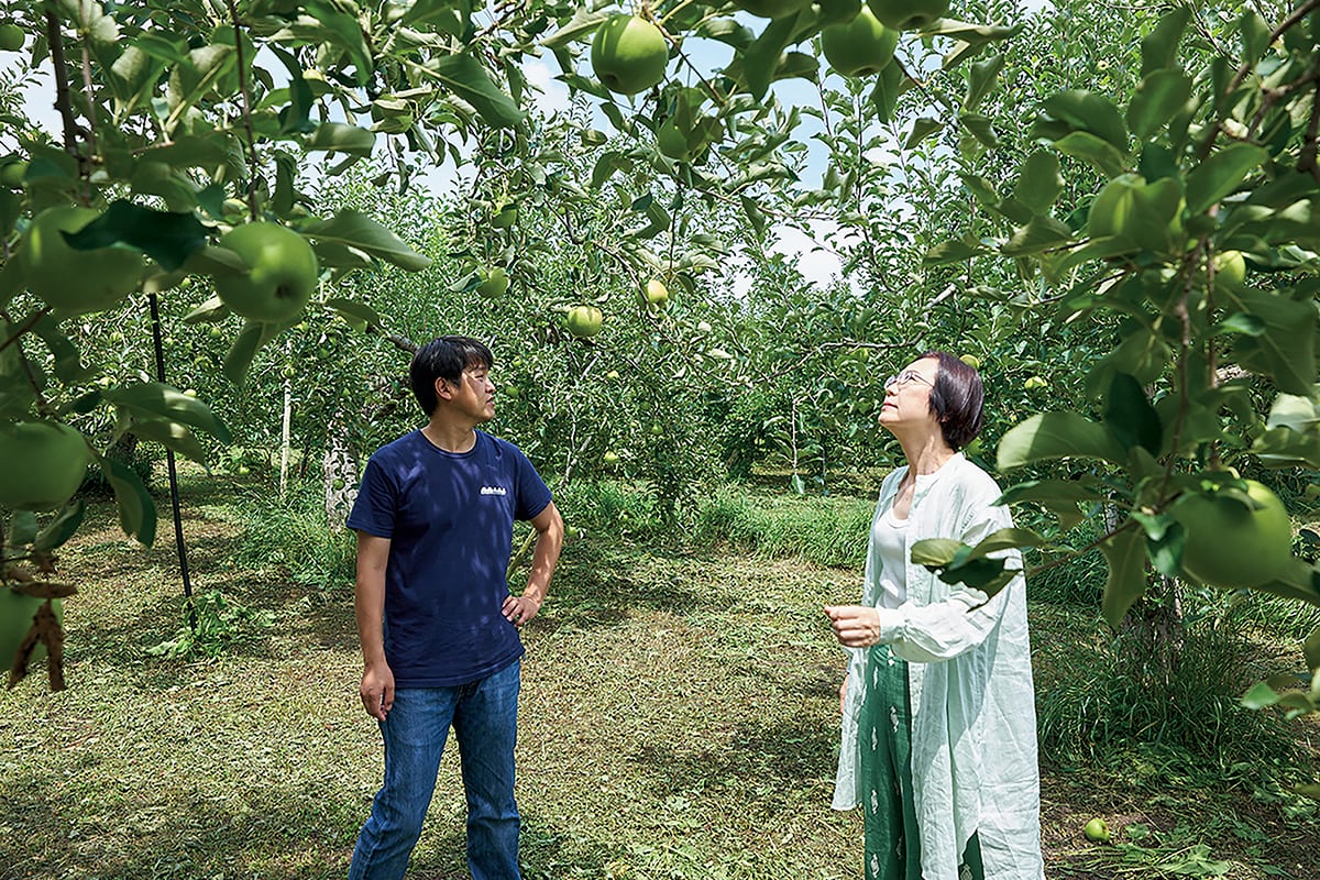 スープ作家の有賀薫さんが堪能、りんご愛あふれる長野・飯綱の美味しい旅。