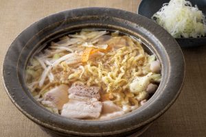 塩豚の五目ラーメン鍋