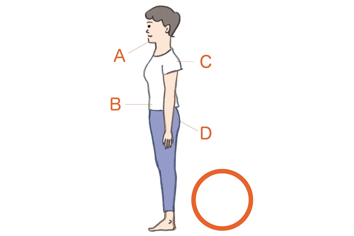 基本なのに実は難しい、腰を守る「正しい姿勢」。