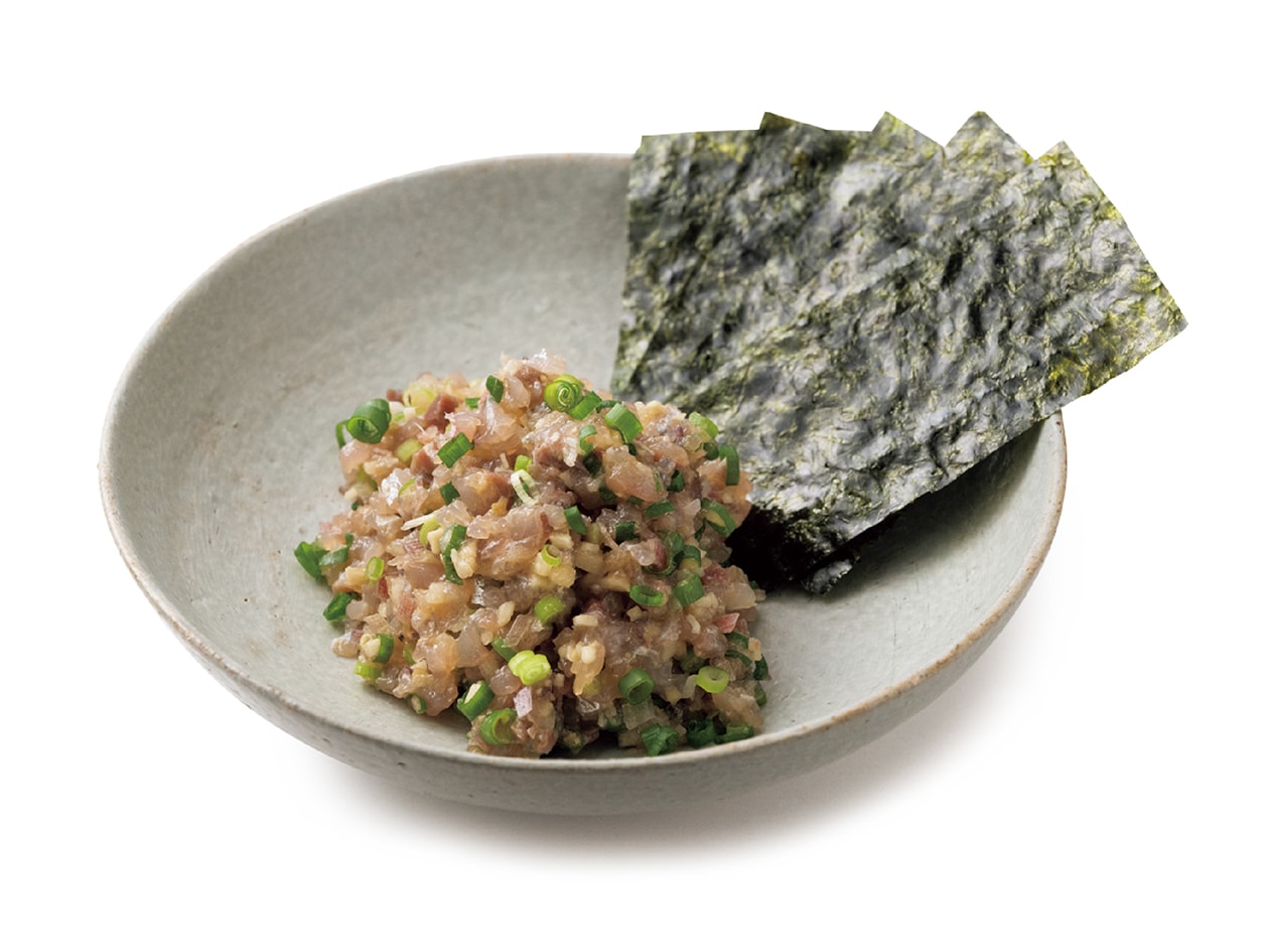 鯵のなめろう海苔添え、料理好きが太鼓判の簡単レシピ。 | フード | クロワッサン オンライン