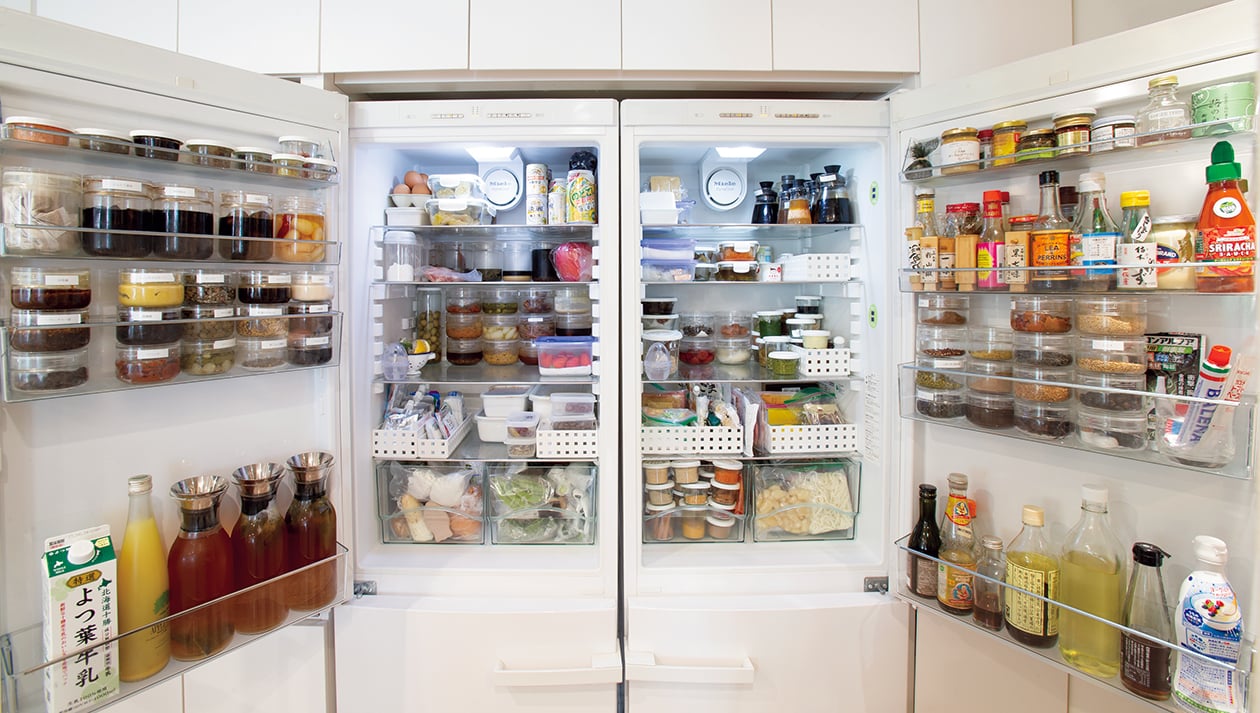 見える収納で食材を残さず使い切る、松田美智子さんの冷凍冷蔵の方程式
