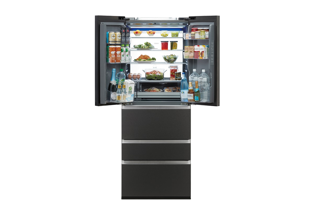 最新の冷蔵庫は驚くほど 鮮度が長持ち、デザイン性抜群。