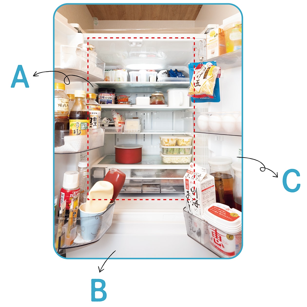 使い勝手がよく探しやすい、プロの冷蔵庫収納術。 | くらし | クロワッサン オンライン