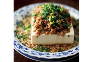 豚ひき肉の蒸し豆腐、肉末蒸豆腐【酒徒さんのレシピ】