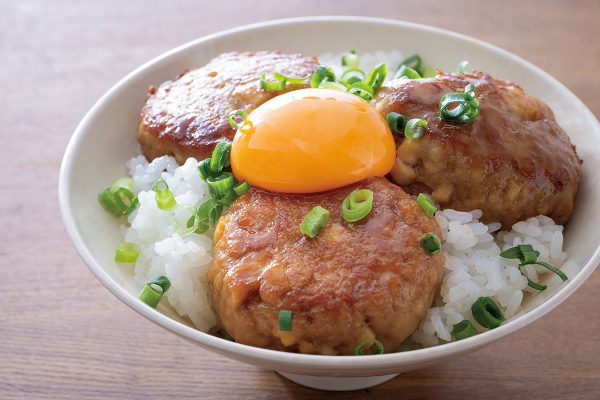 厚揚げでかさ増し、大きな豚つくね丼【ごはん同盟のレシピ】