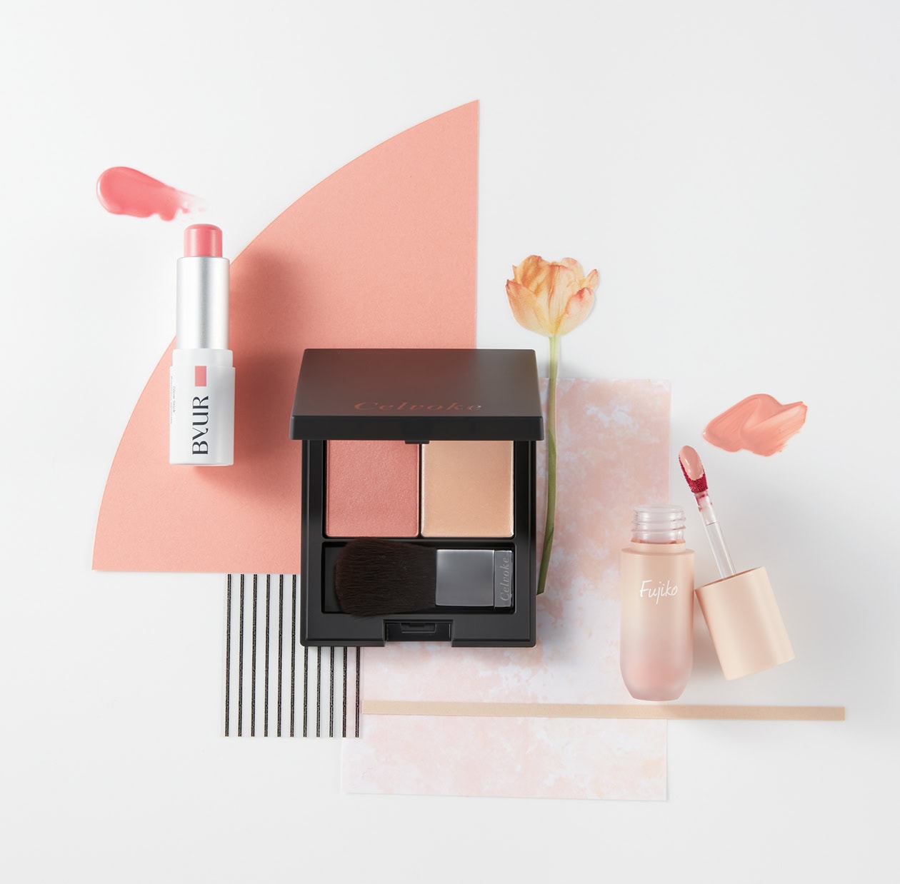 ツヤめくチークでフレッシュな印象に！【SAKURAのビューティー